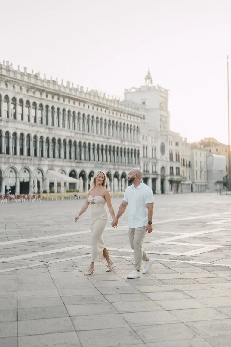 proposal engagement photographer venice san marco square 2358